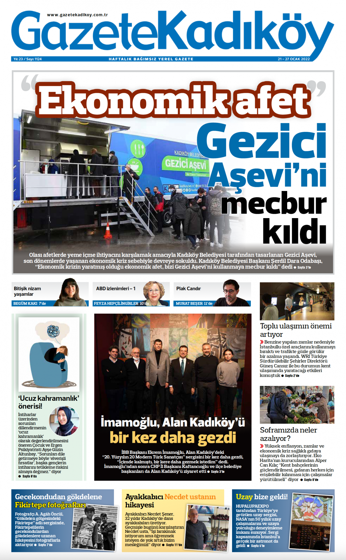 Gazete Kadıköy - 1124. SAYI